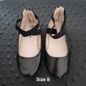 Black Patent Leather Dress Shoes with Glossy Finish